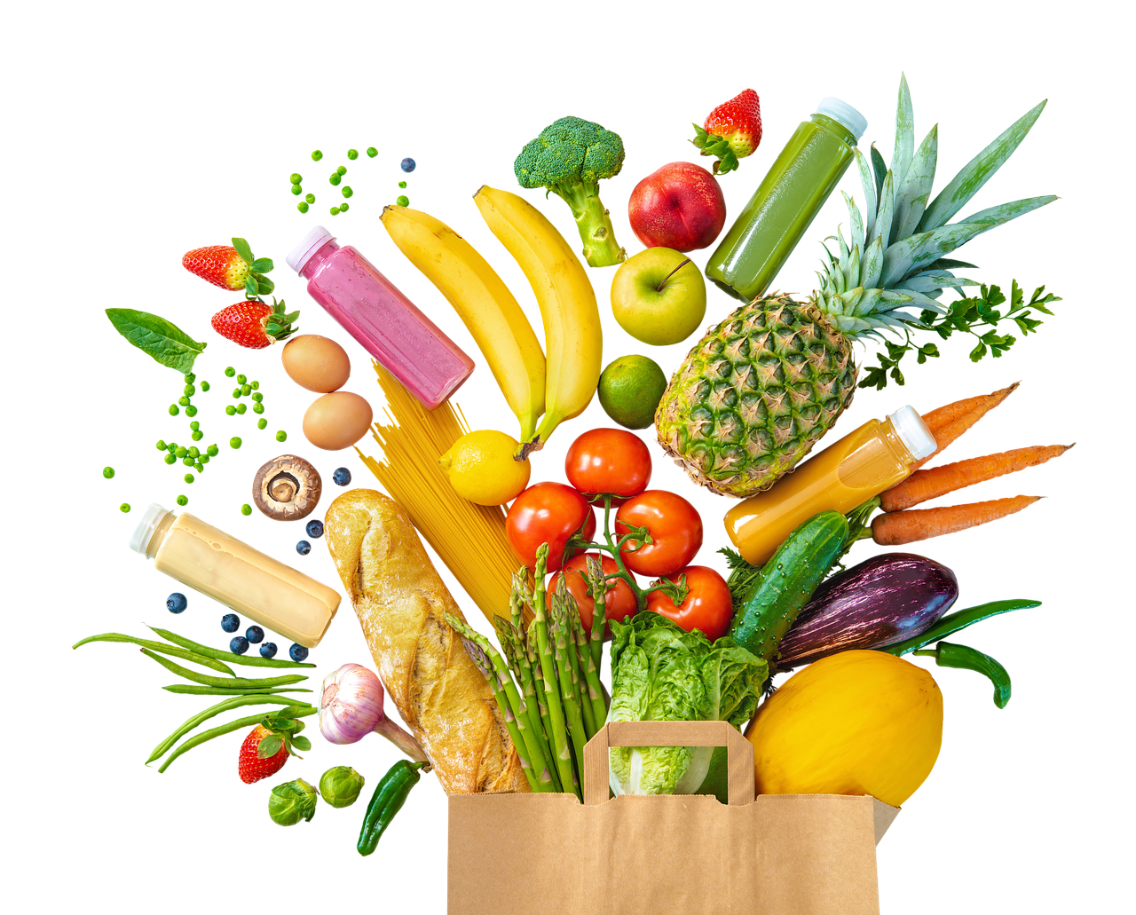 fruits, vegetable bag, grocery, fresh, supermarket, grocery, grocery, grocery, grocery, grocery, supermarket